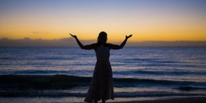 Sunrise on the beach